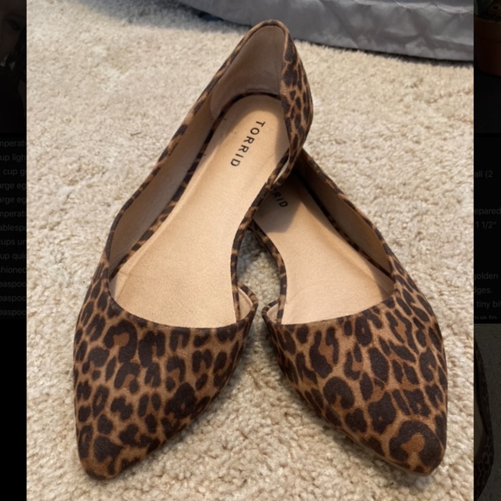 Torrid Leopard Print Flats